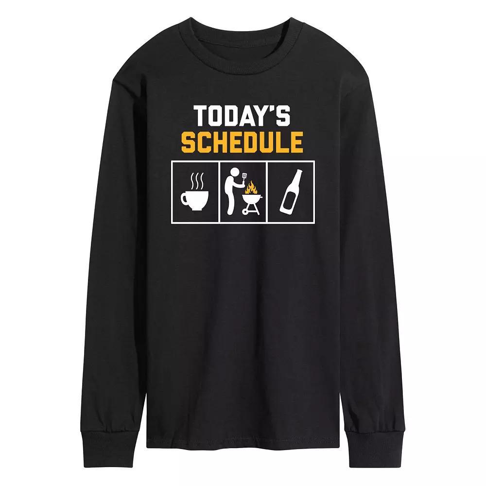Men's Schedule Grilling Beer Tee,  Product Image