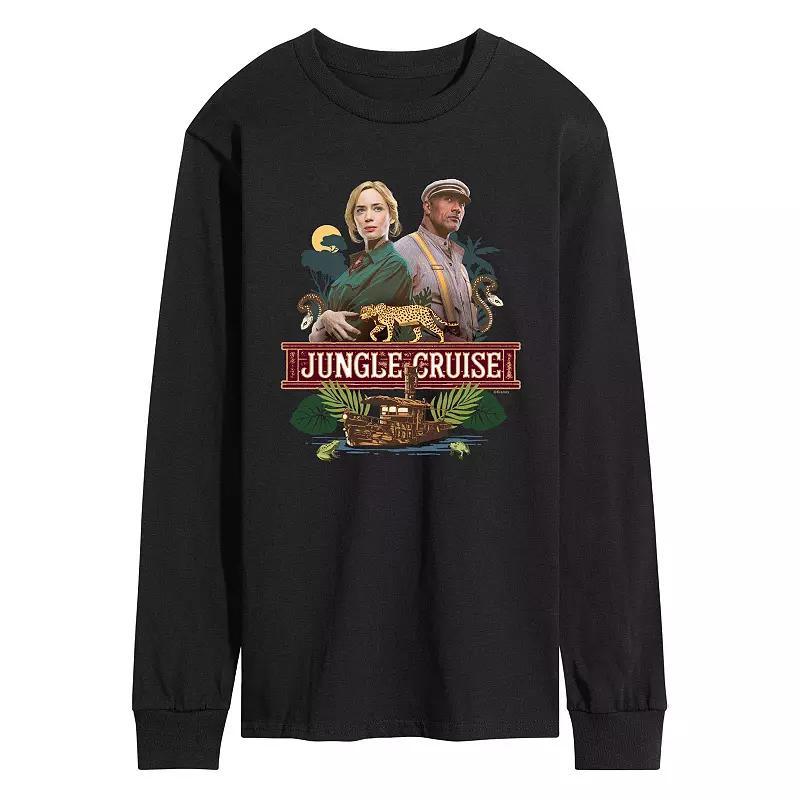 Disney's Jungle Cruise Men's Long Sleeve Graphic Tee,  Product Image