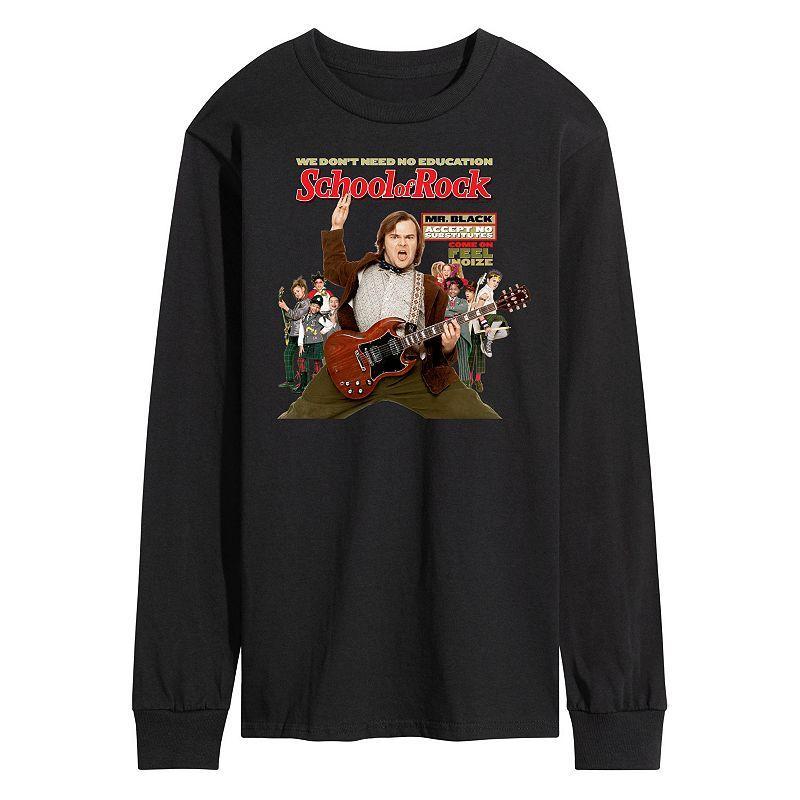 Mens School Of Rock Cover Long Sleeve Product Image