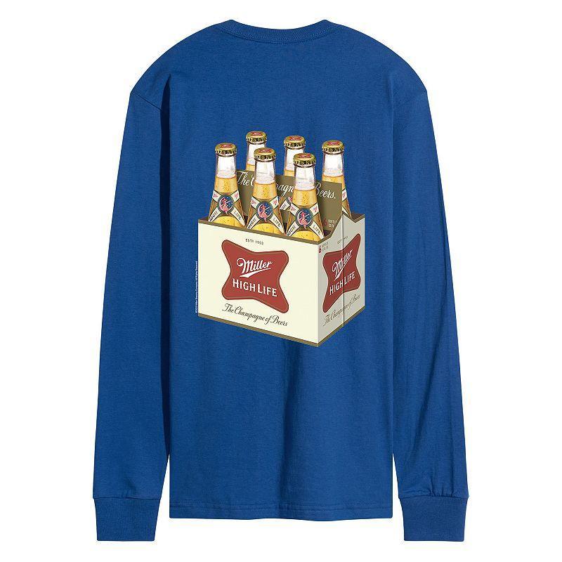 Mens Milwaukees Best Premium Long Sleeve Graphic Tee Blue Product Image