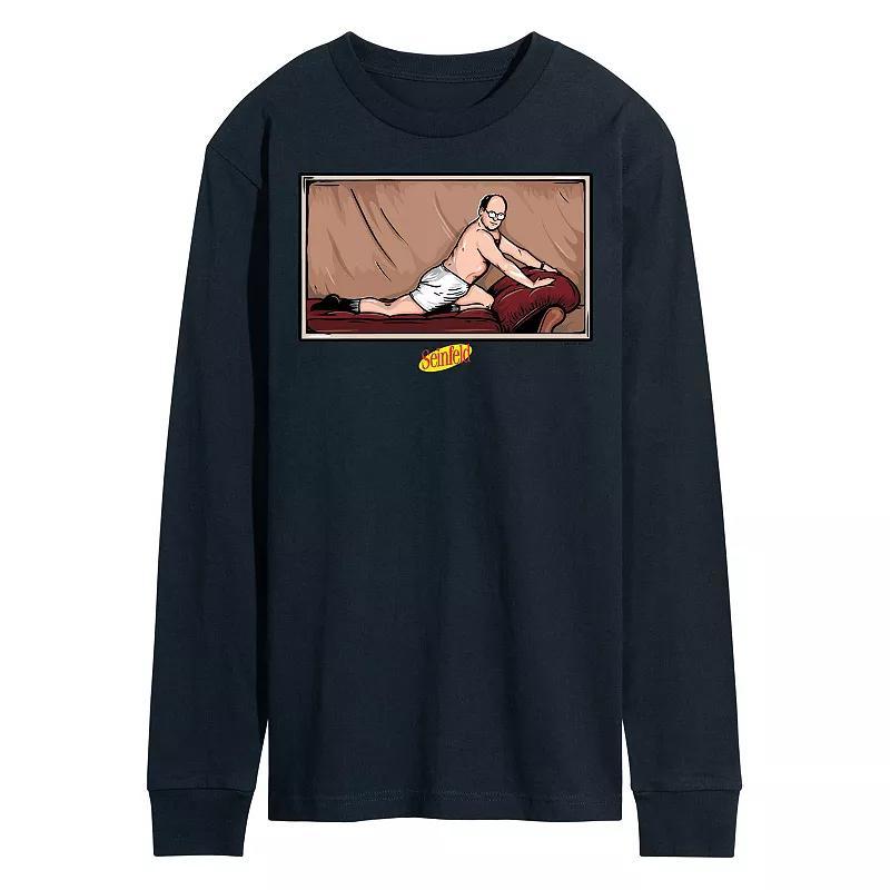 Mens Seinfeld George Costanza The Package Long Sleeve Graphic Tee Product Image