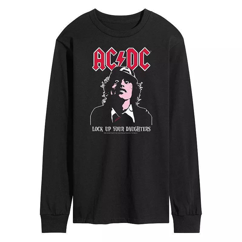 Men's ACDC Lock Up Tee, Size: Large, Black Product Image