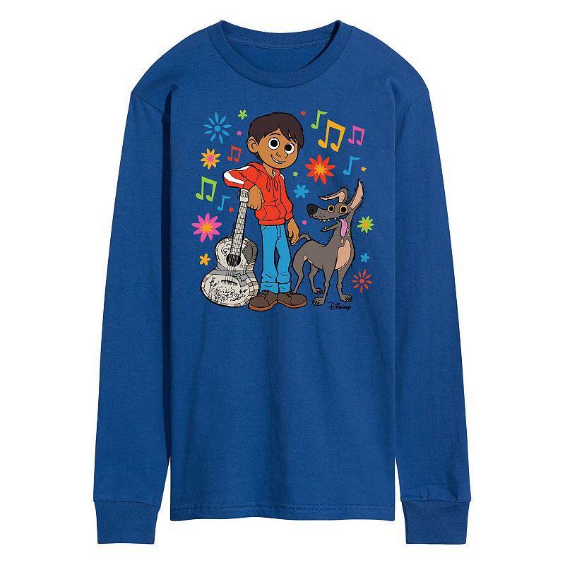 Men's Disney / Pixar's Coco Miguel Y Dante Tee, Size: XXL, Blue Product Image