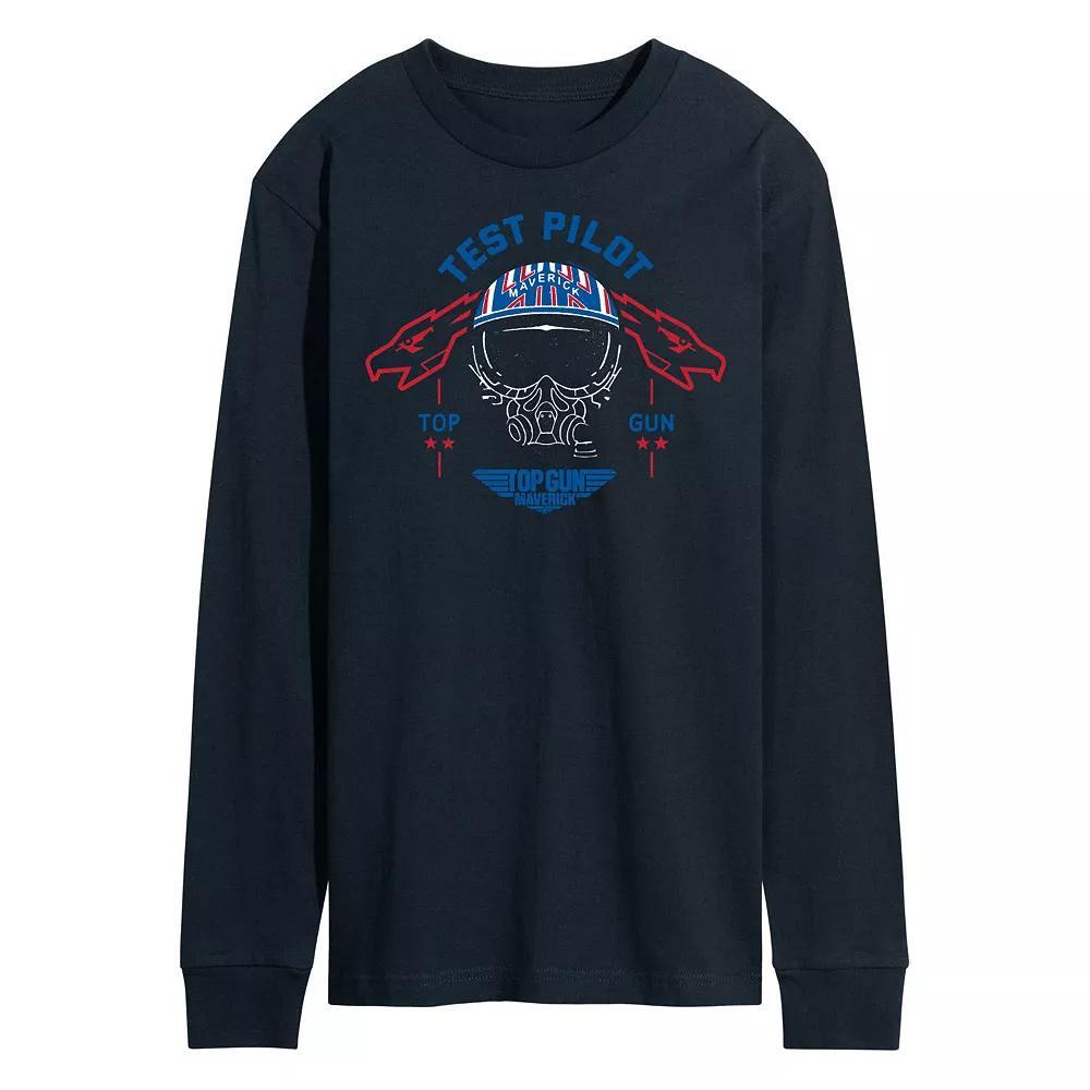 Men's Yellowstone Protect This Family Long Sleeve Graphic Tee, Size: Small, Blue Product Image