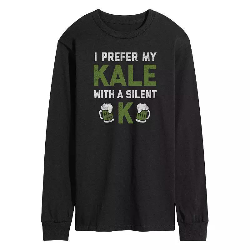 Men's Wicked Elphaba Wicked Witch Of The West Long Sleeve Graphic Tee, Size: XL, Black Product Image