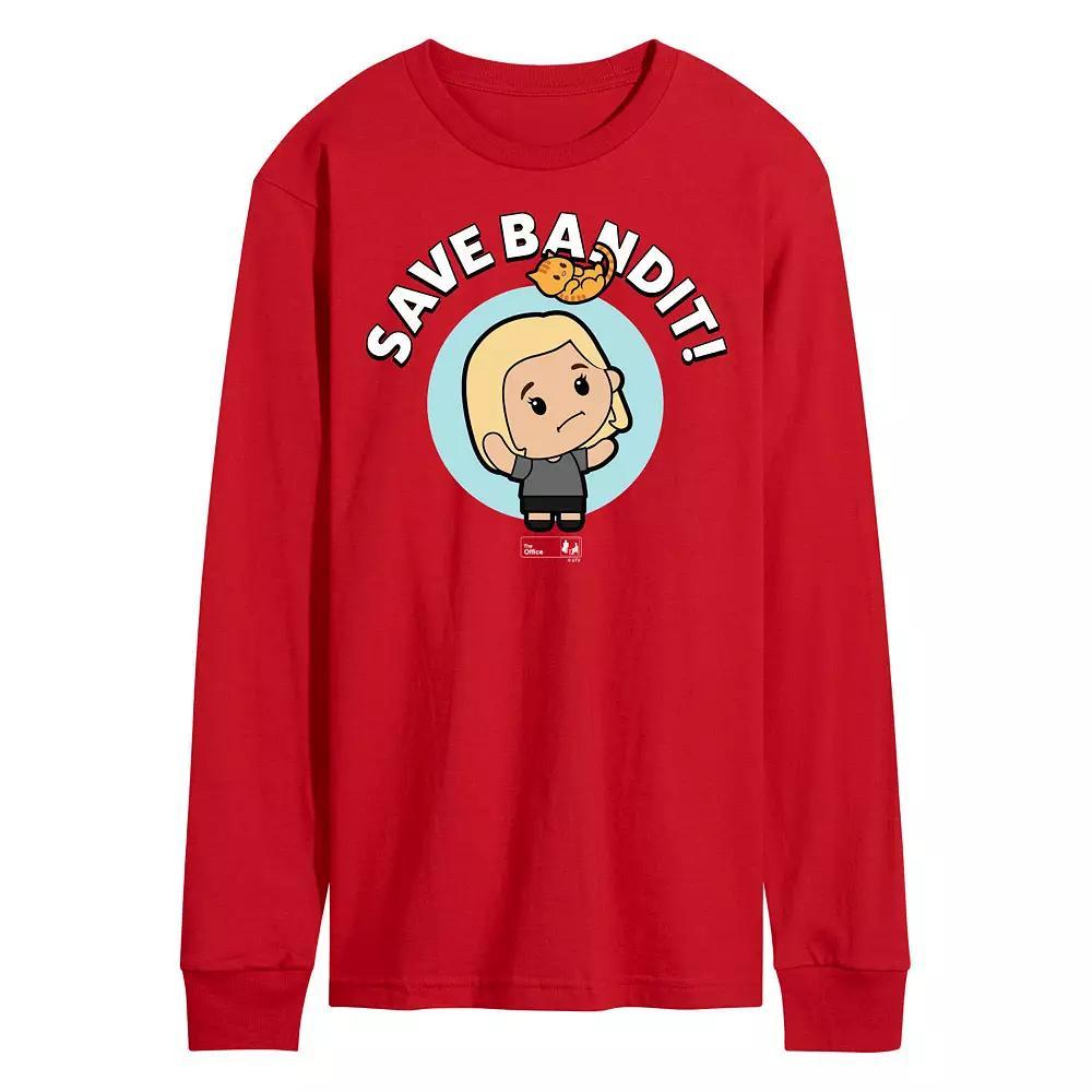 Men's The Office Save Bandit Long Sleeve,  Product Image