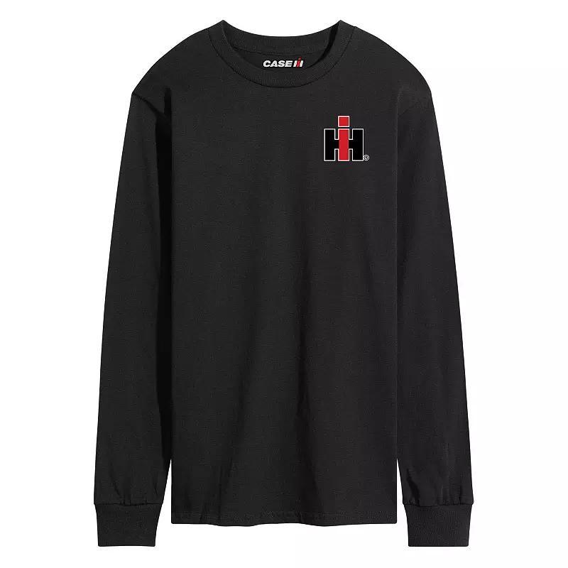 Men's Meh Heart Long Sleeve Tee, Size: Large, Black Product Image