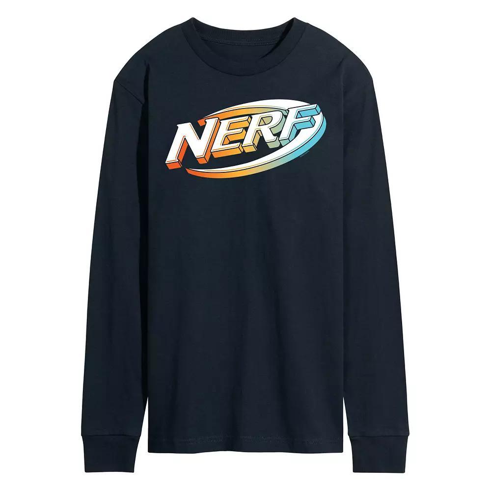 Men's Nerf 3D Logo Long Sleeve Graphic Tee,  Product Image