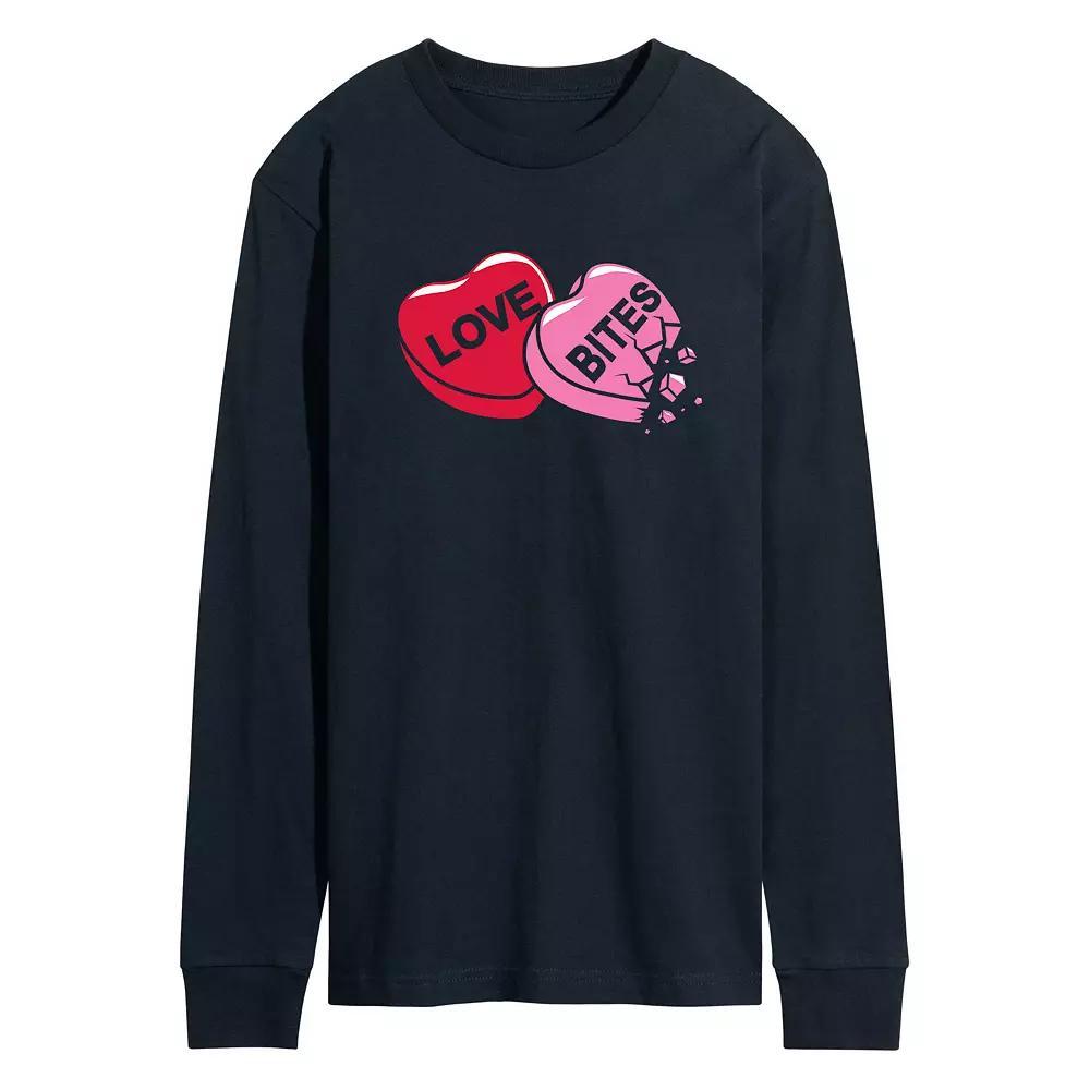 Men's Love Bites Candy Long Sleeve Tee,  Product Image