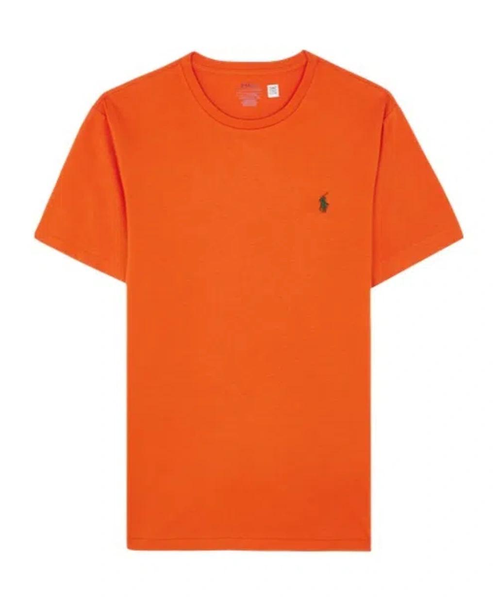 POLO RALPH LAUREN Short-sleeved T-shirt In Orange Product Image