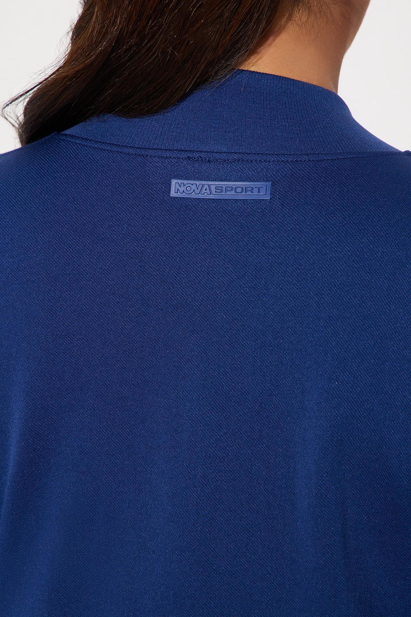 Power Up Flex Seamless Active Jacket - Midnight Blue Product Image