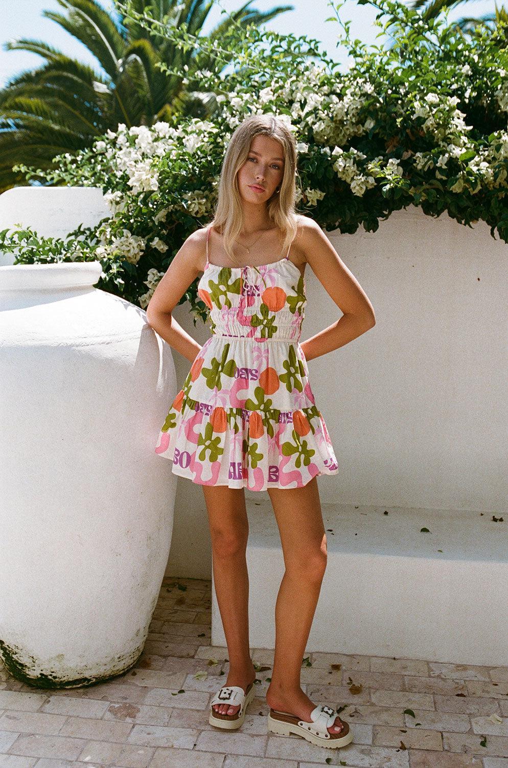 Tacita Dress - Tropical Product Image