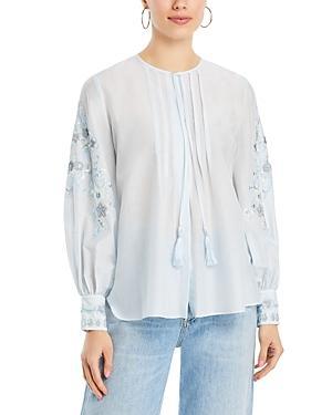 Womens Acacia Peasant Blouse Product Image