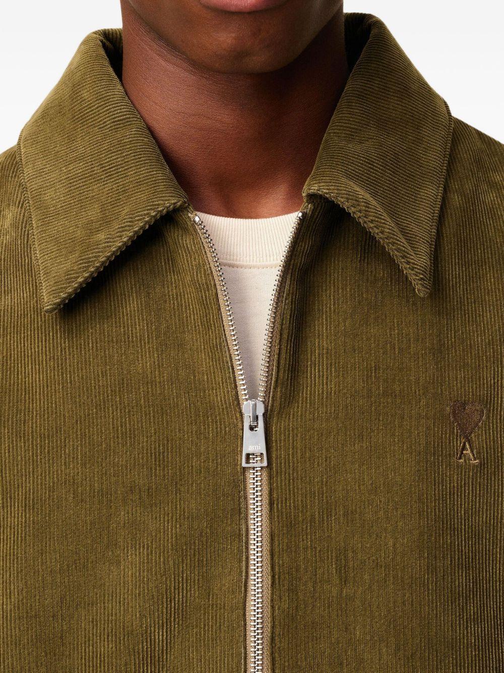 corduroy bomber jacket Product Image