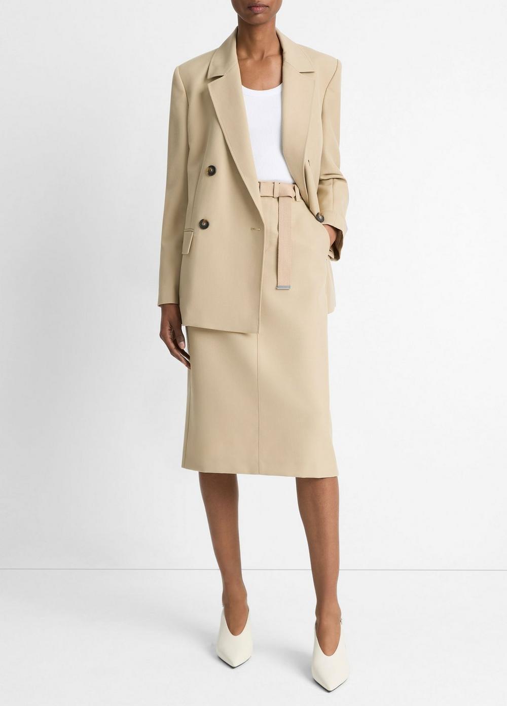 Tailored Italian Canvas Blazer Product Image