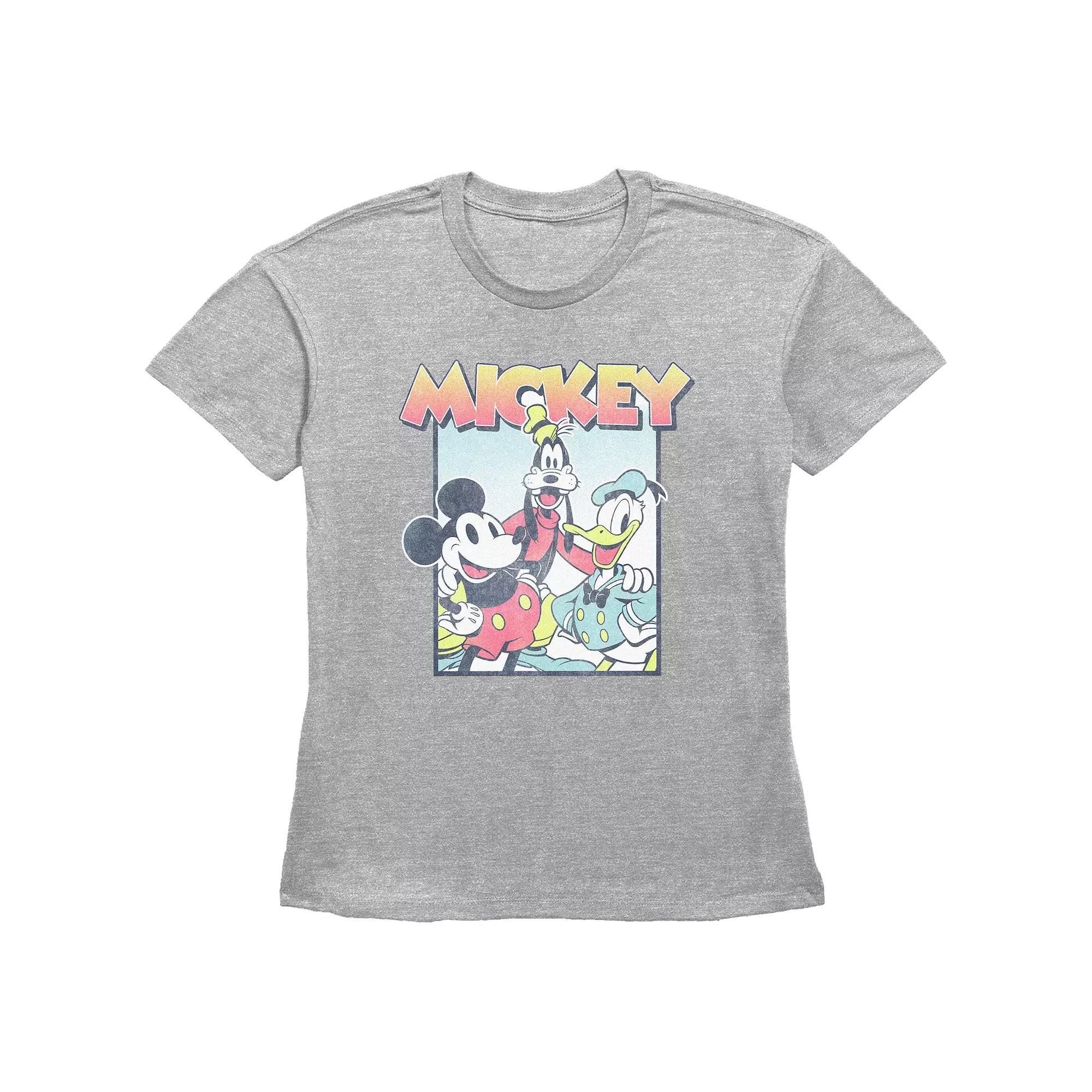 Disney's Mickey Mouse And Friends Classic Photo Women's Graphic Tee,  Product Image