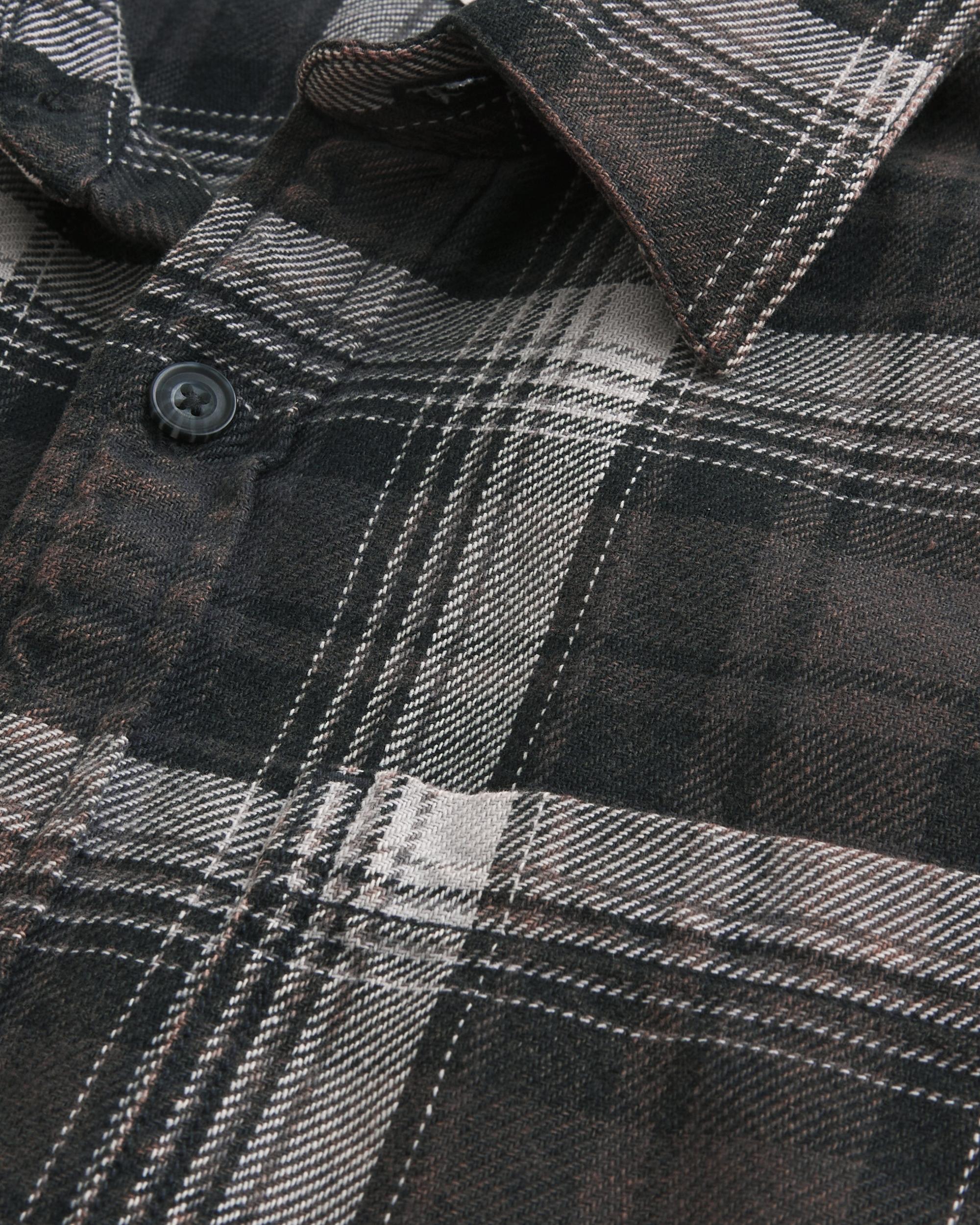 Long-Sleeve Flannel Shirt Product Image