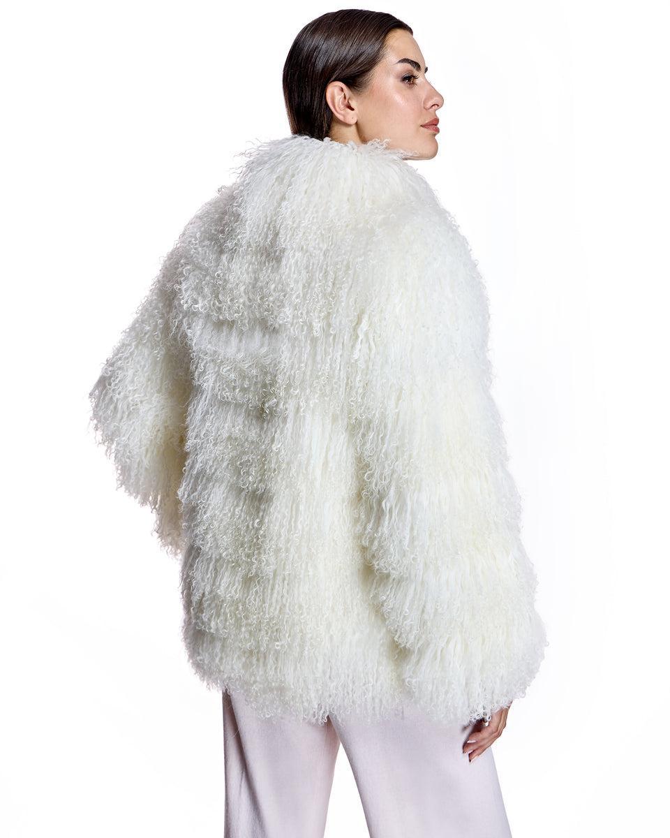 Julia & Stella by Maximilian Tibetan Lamb Jacket Product Image