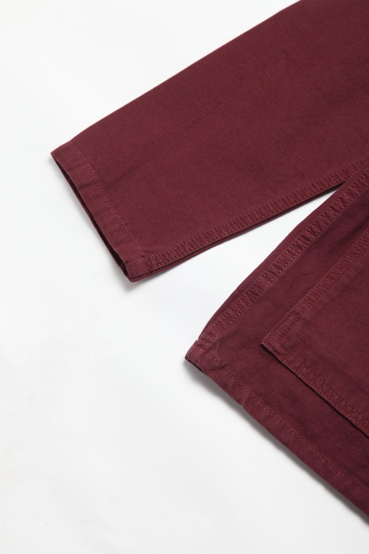 Classic Chore Shirt - Burgundy Product Image