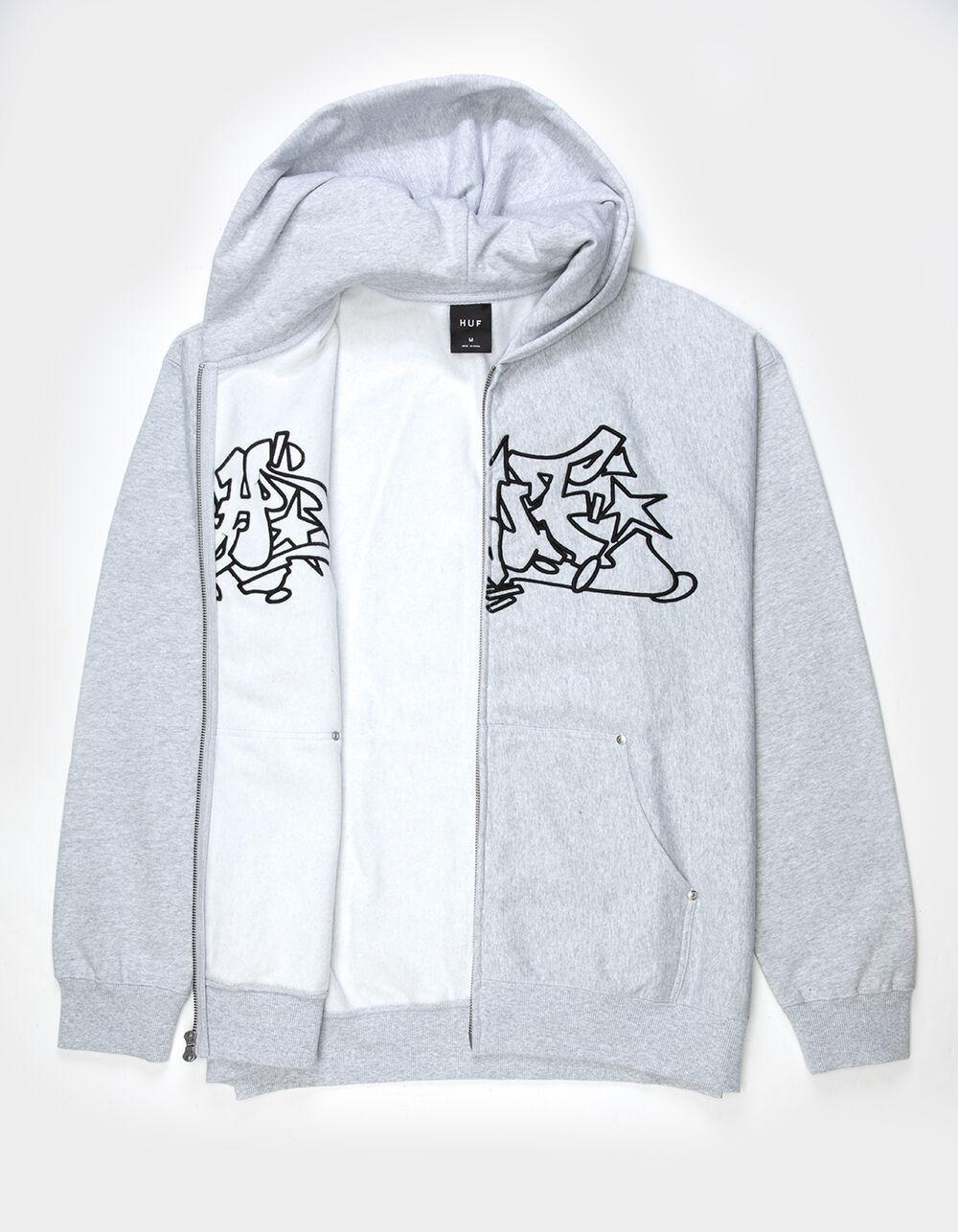 HUF Outlines Mens Zip-Up Hoodie Product Image