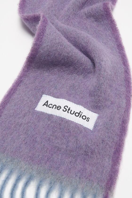 Wool mohair scarf - Narrow Product Image