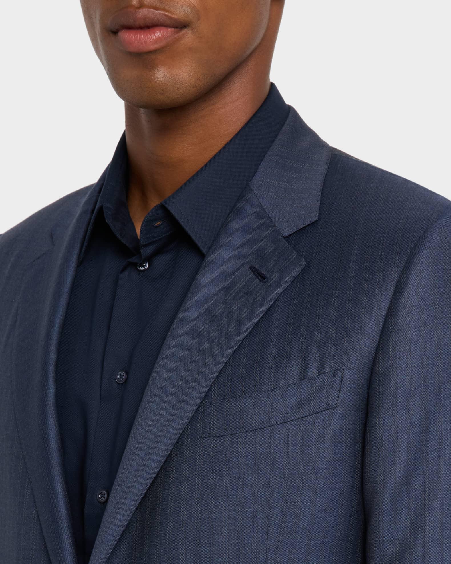 Men's Wool Pinstripe Suit Product Image