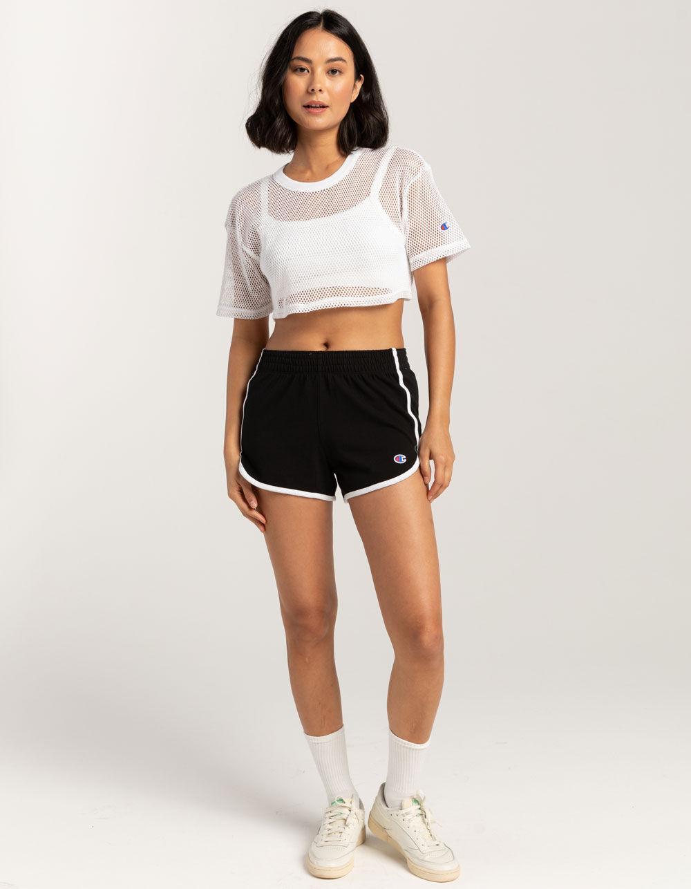 CHAMPION Mesh Cropped Womens Tee Product Image