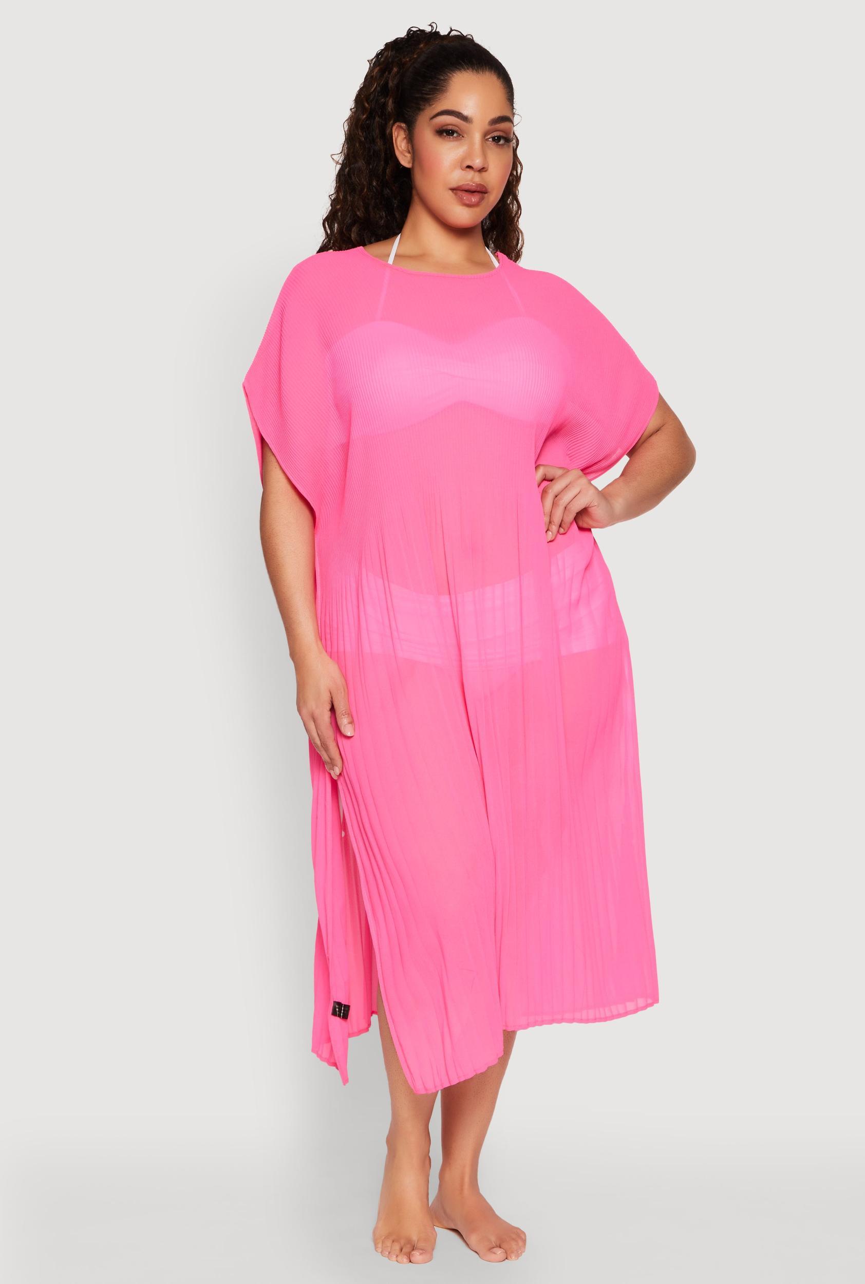 Plisse Swim Cover Up Female Product Image