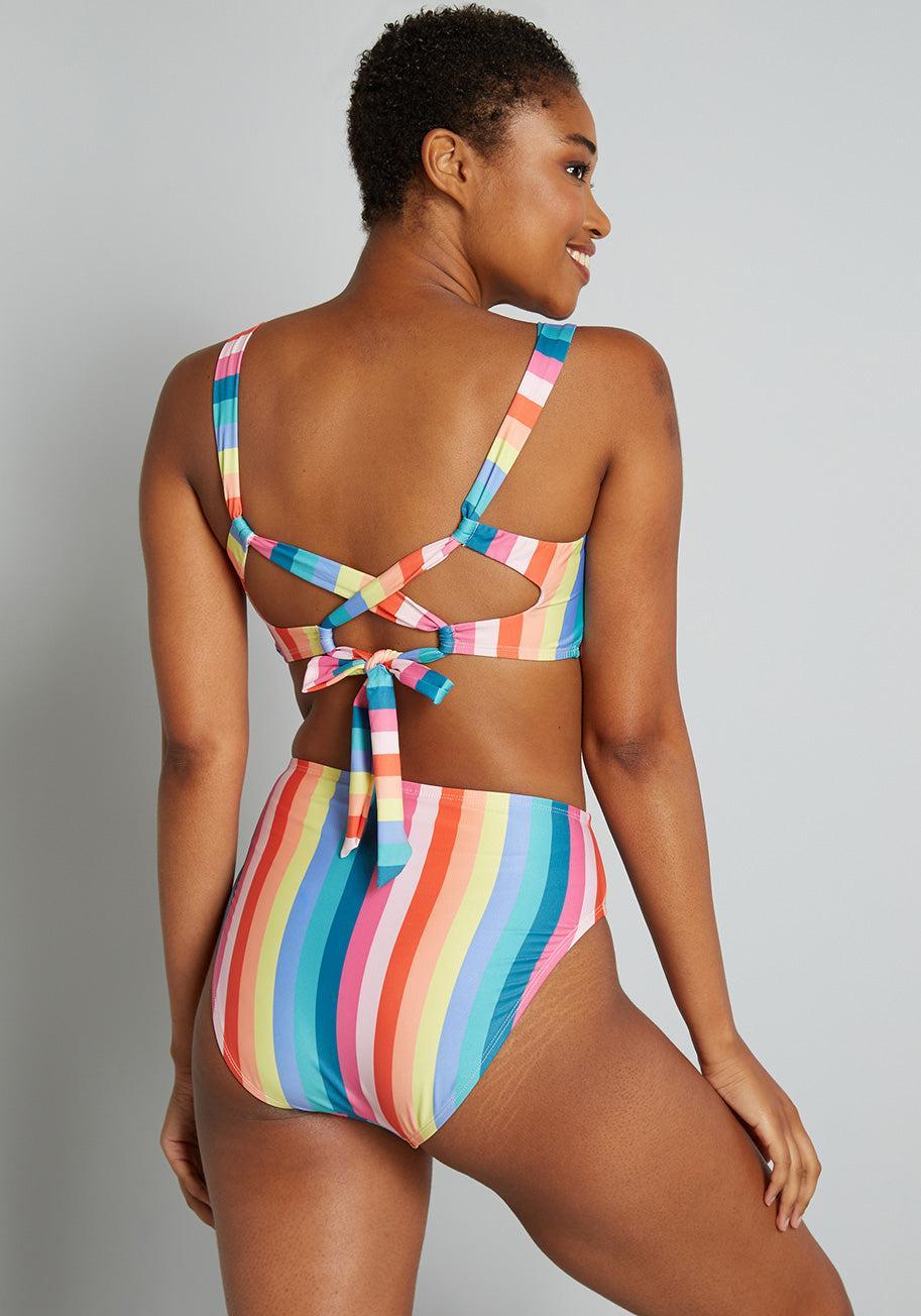 The Franky High-Waisted Bikini Bottom Product Image