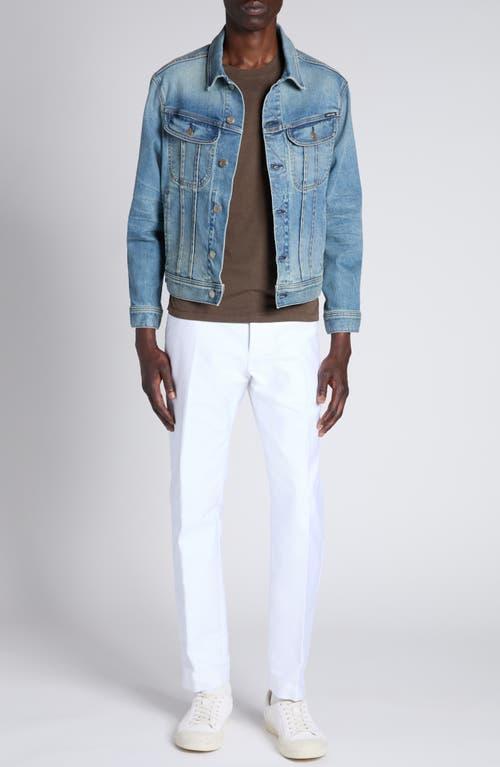 TOM FORD Slim-fit Lyocell And Cotton-blend Jersey T-shirt In Brown Product Image