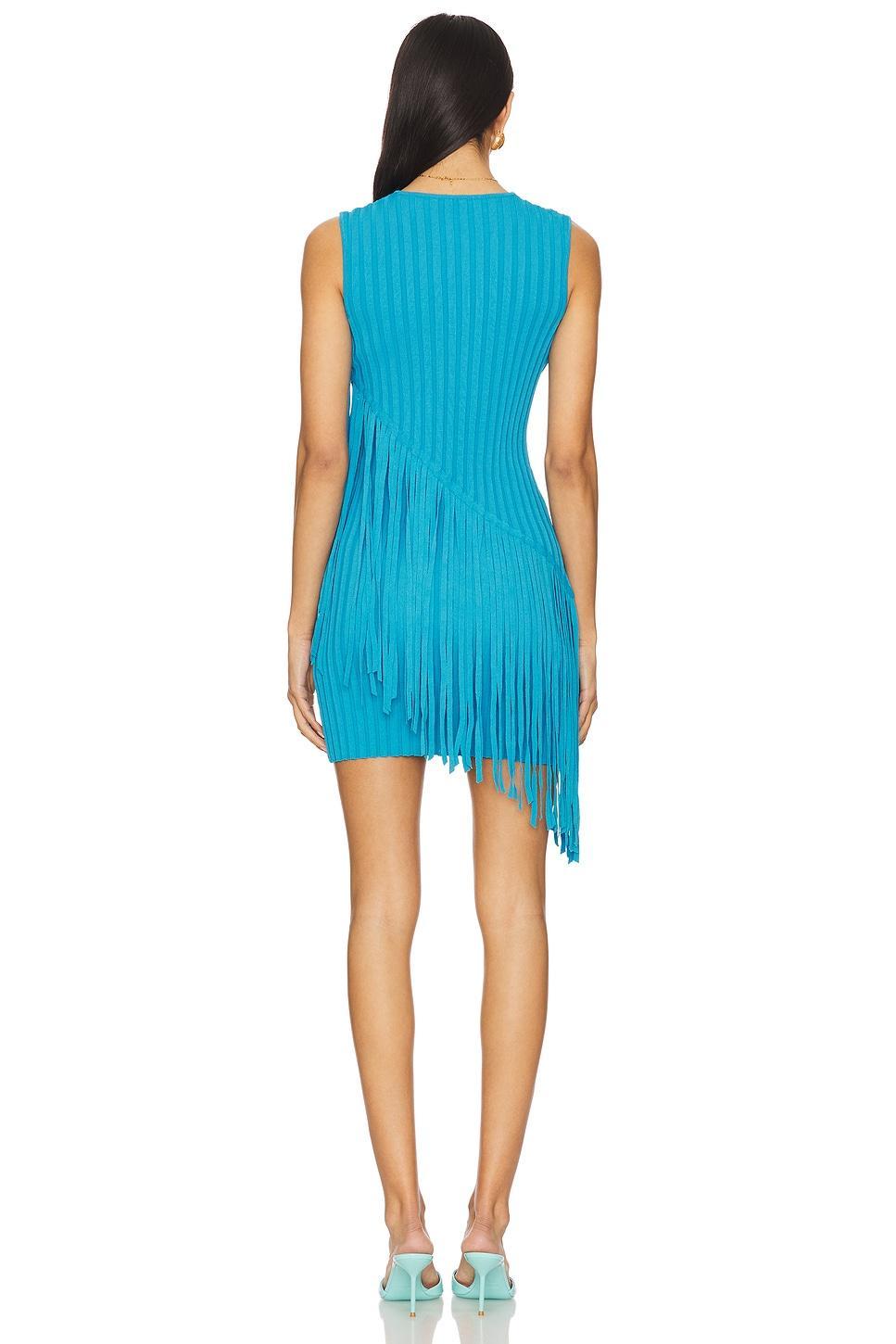 Spiral Knit Mini Dress SIMONMILLER Product Image