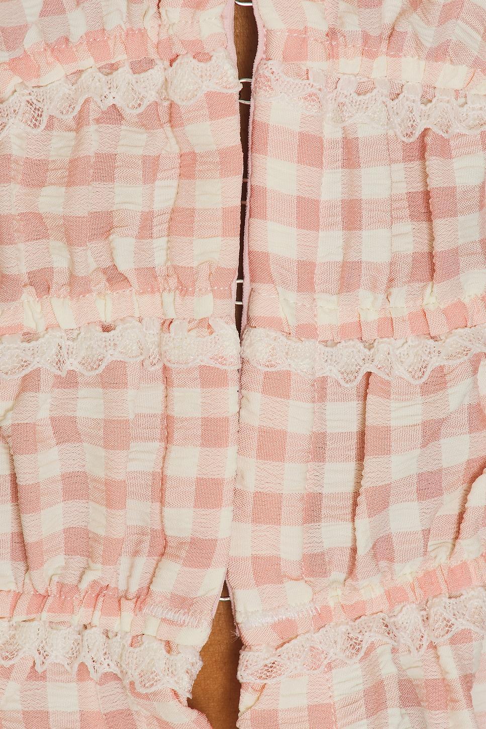 Petal Gingham Top For Love & Lemons Product Image