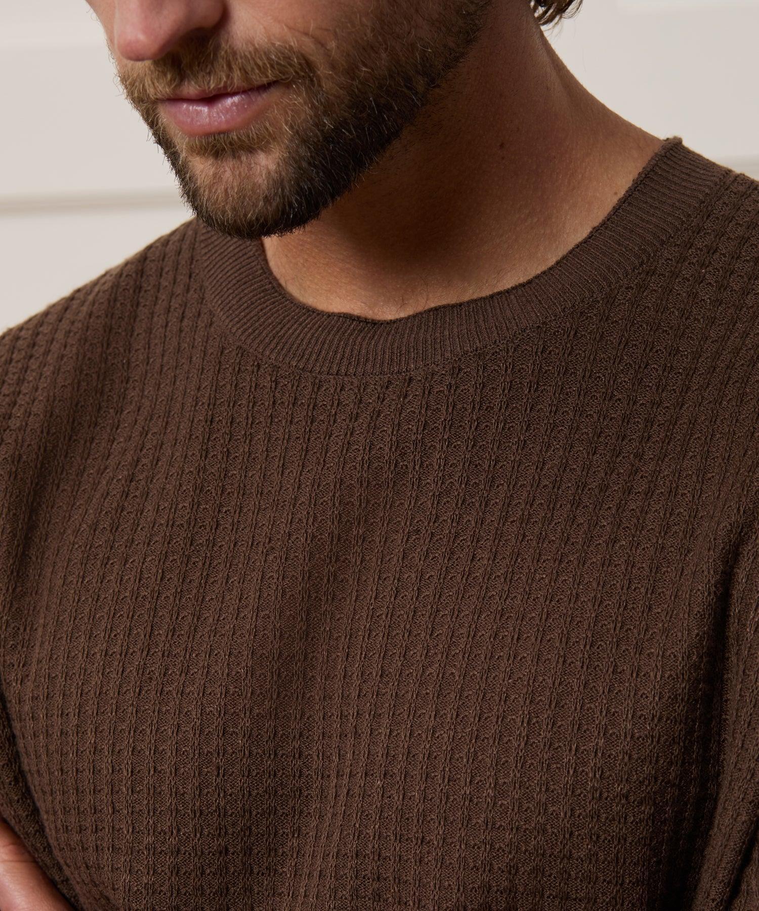 Linen Waffle Tee Product Image