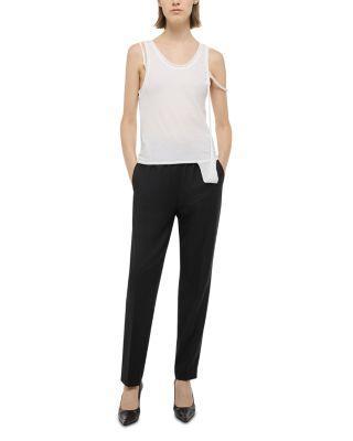 Wool Tapered Pants Product Image
