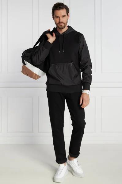 BOSS Seeger Mercerised Black Sweatshirt Product Image