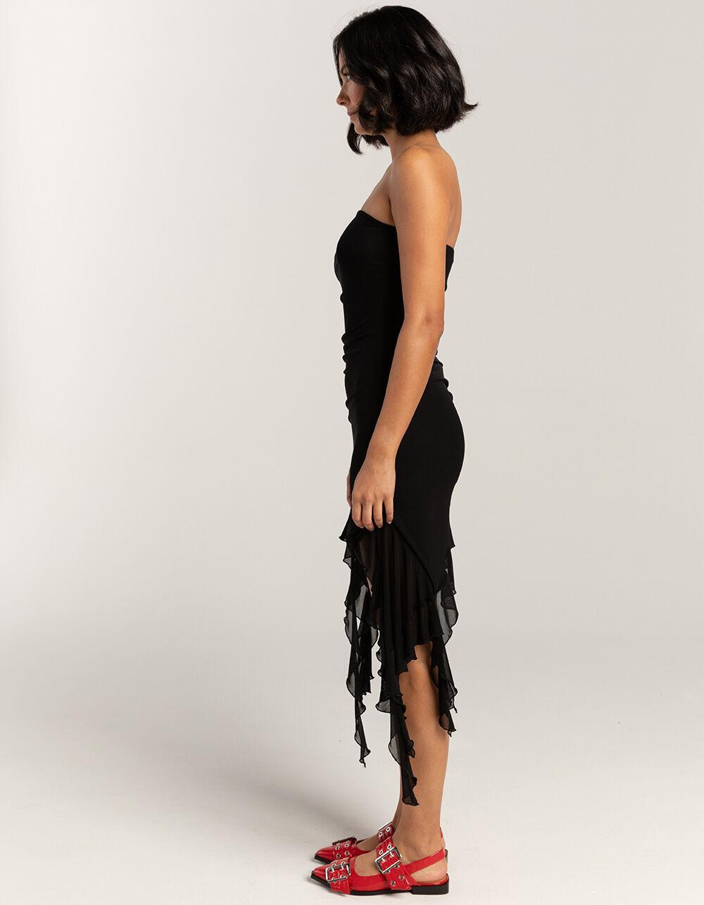 FULL TILT Waterfall Rosette Womens Tube Dress Product Image