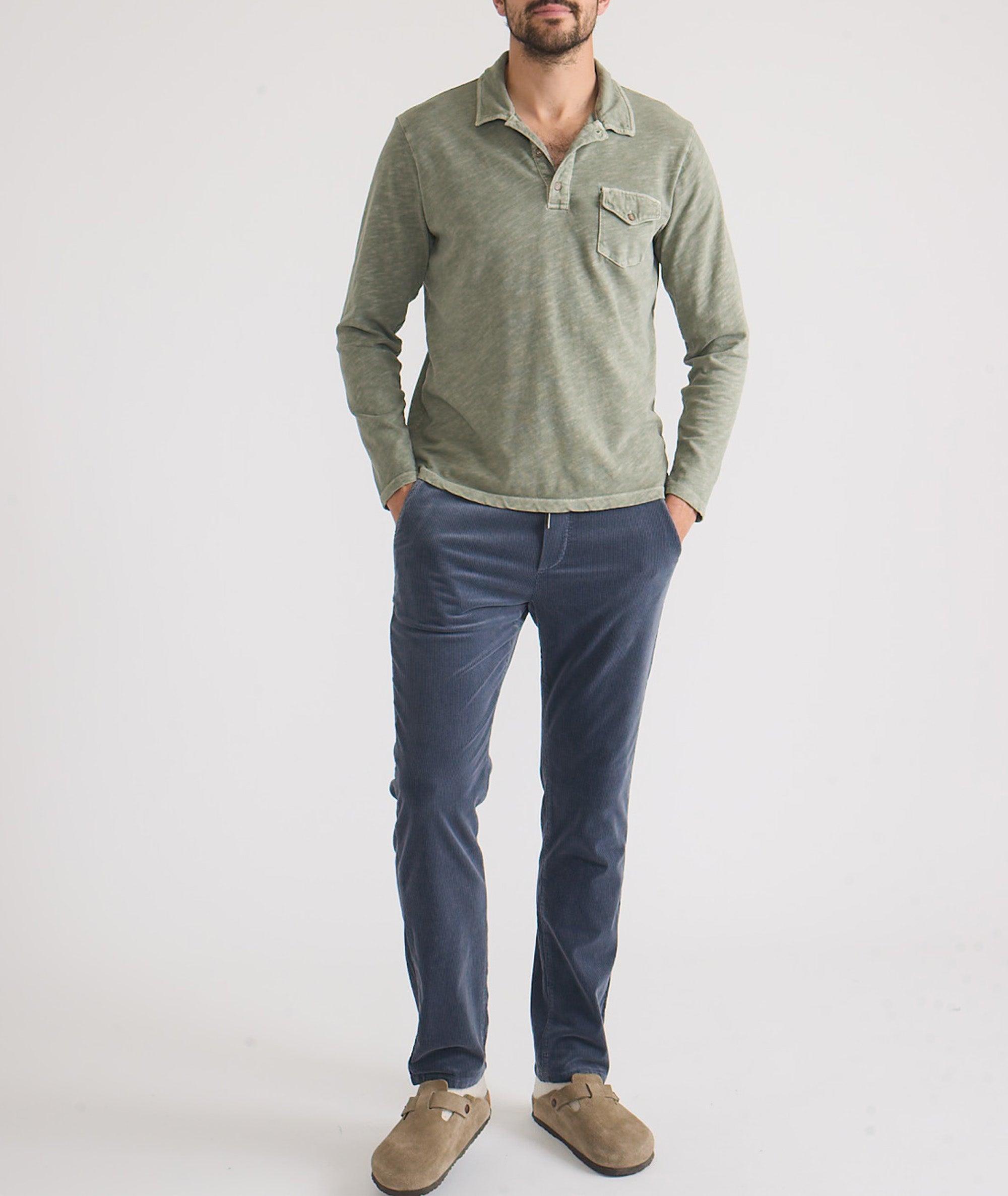 Stretch Selvage Embroidered Resort Shirt Product Image
