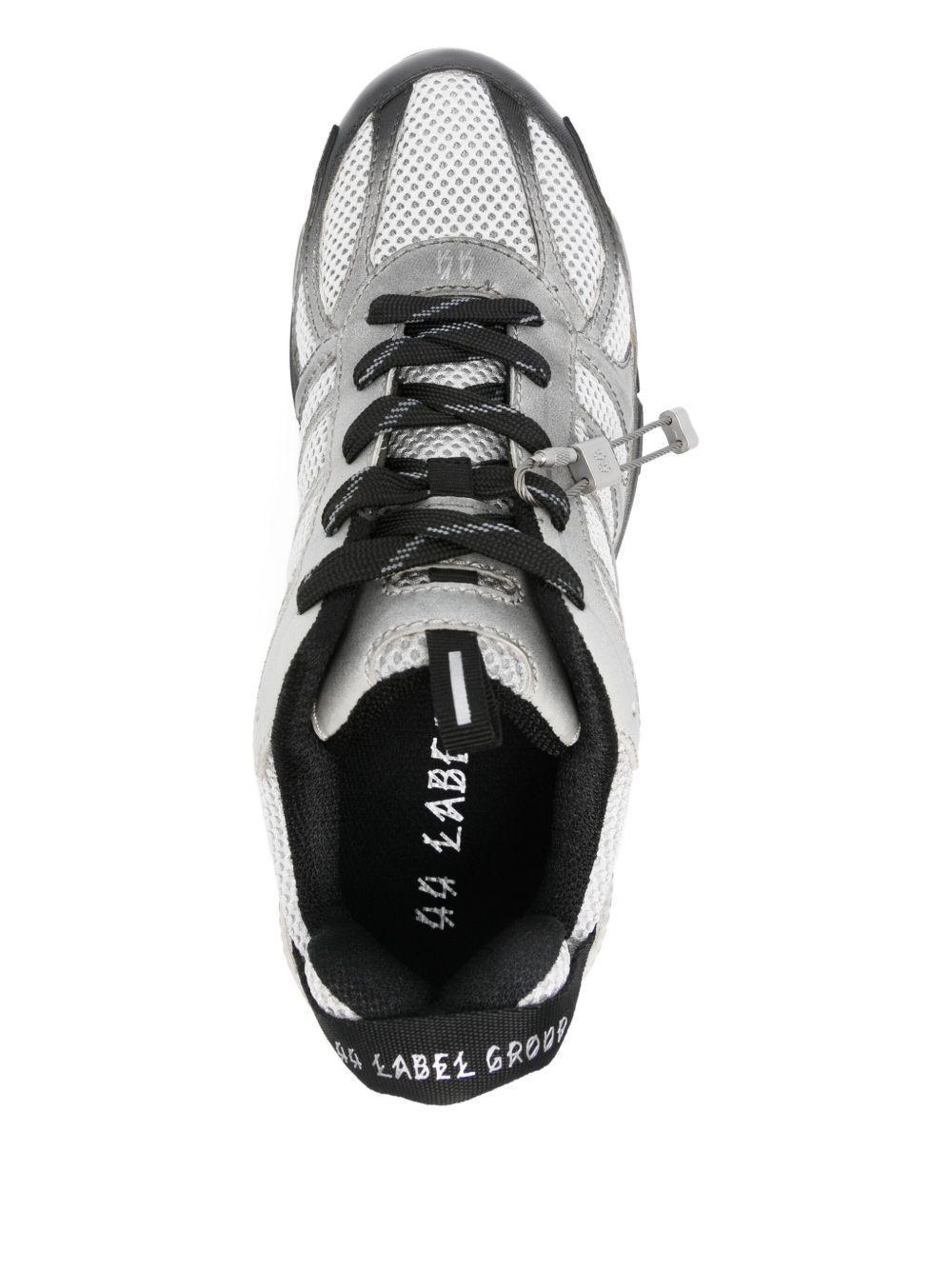 mesh-panel lace-up sneakers Product Image