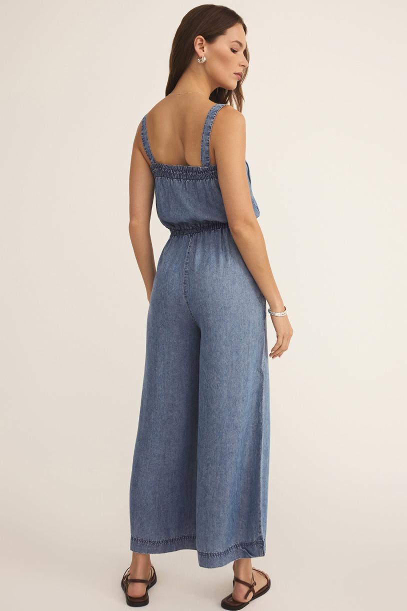 Solara Chambray Jumpsuit Product Image