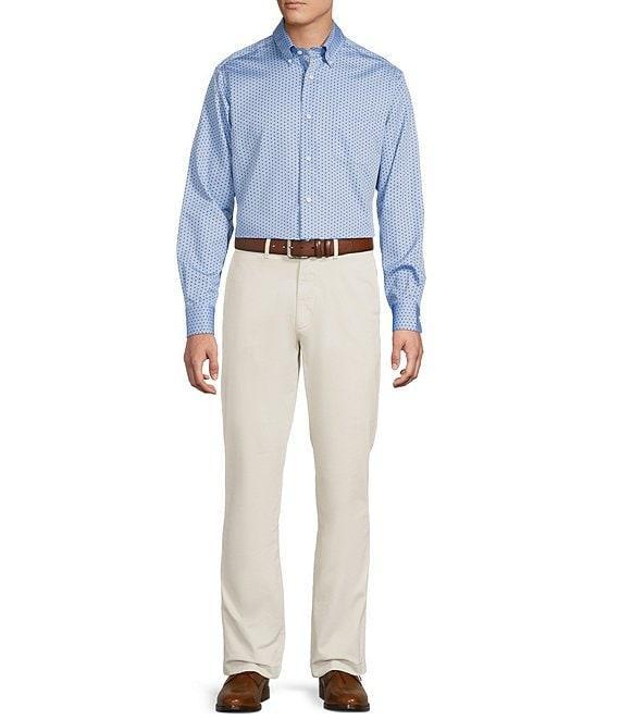 Daniel Cremieux Signature Label Dot Print Long Sleeve Woven Shirt Product Image