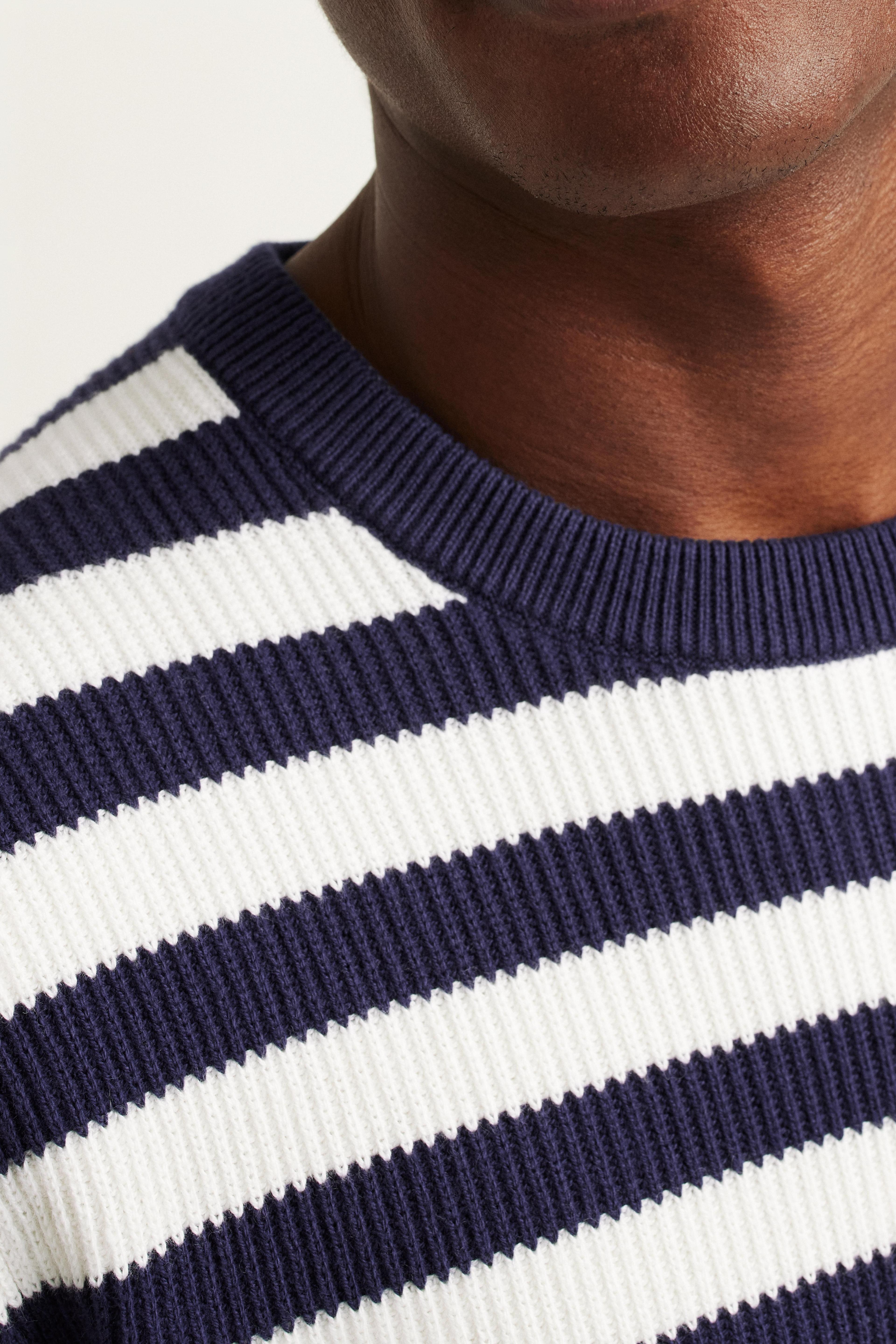 Cotton Cashmere Crew Neck Sweater Product Image