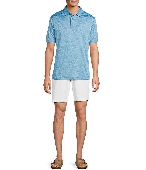Tommy Bahama Big & Tall IslandZone Palm Coast Isles Short-Sleeve Polo Shirt Product Image