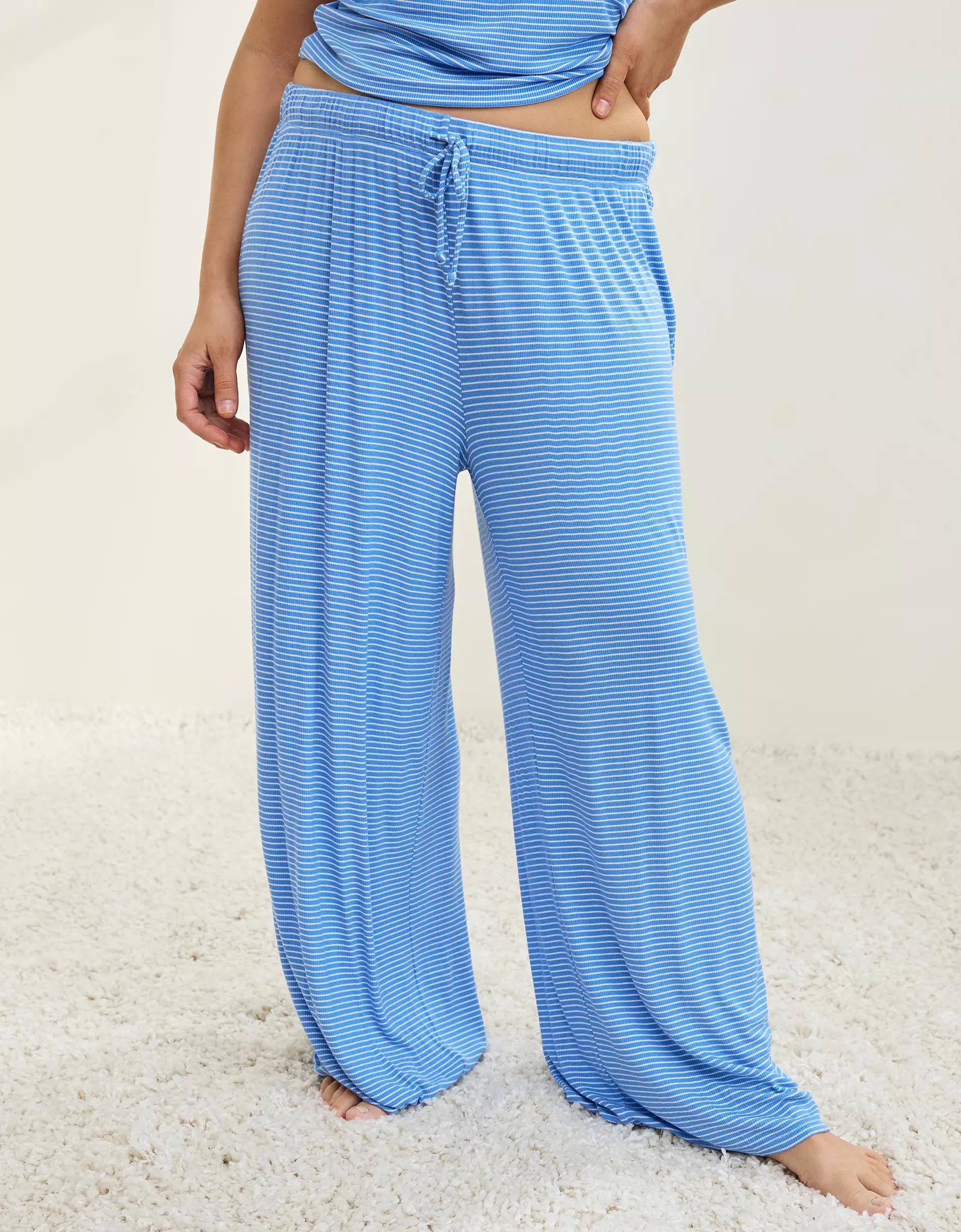 Aerie Real Soft® Rib Trouser PJ Product Image