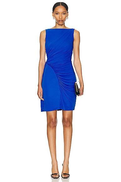 Givenchy Mini Strapless Draped Dress in Royal Product Image