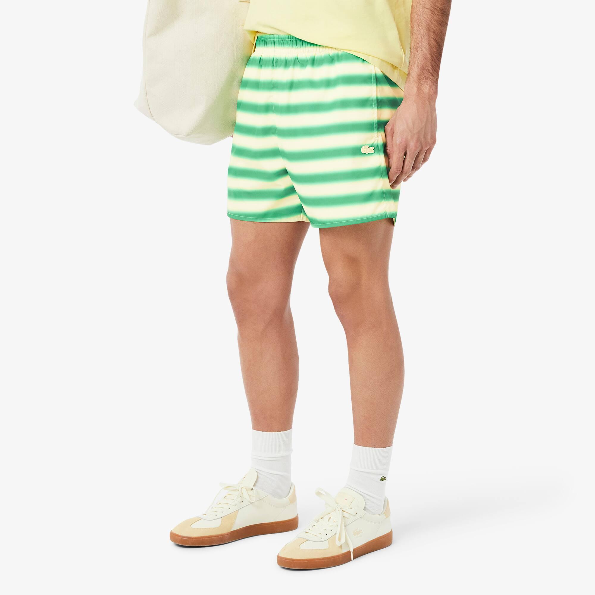 Striped Swim Trunks Product Image