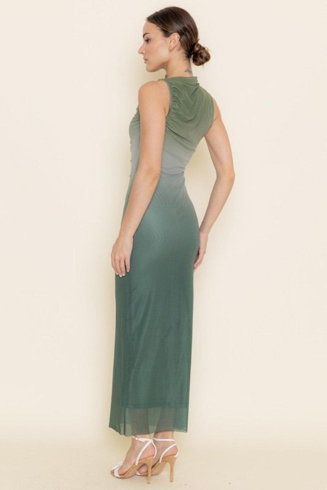 Sleeveless Ombre Dress Product Image