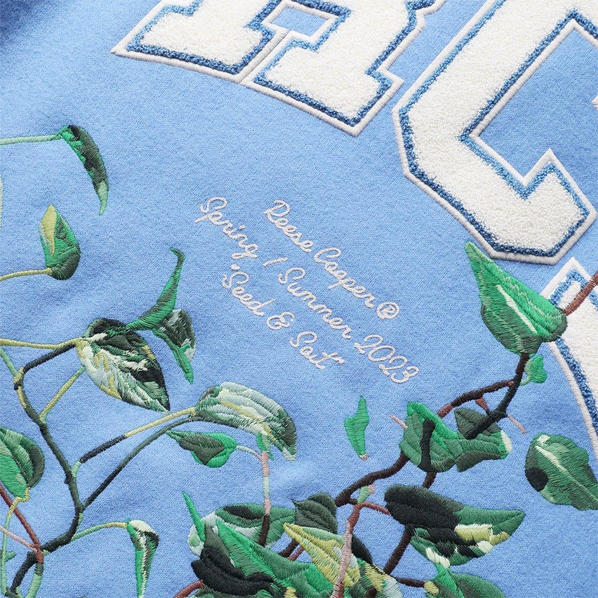 EMBROIDERED VINES VARSITY JACKET Product Image