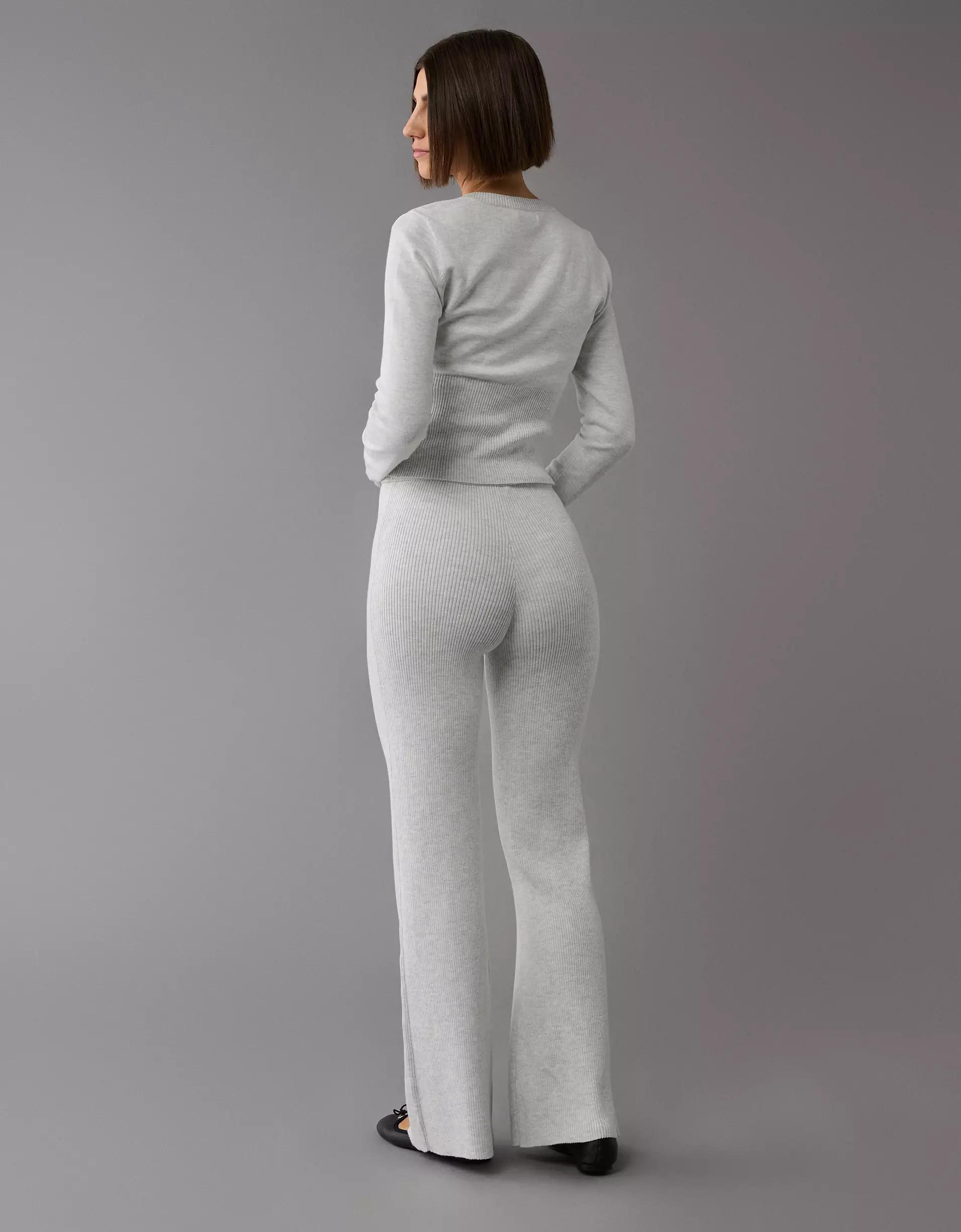 AE Mid-Rise Bootcut Sweater Lounge Pant Product Image