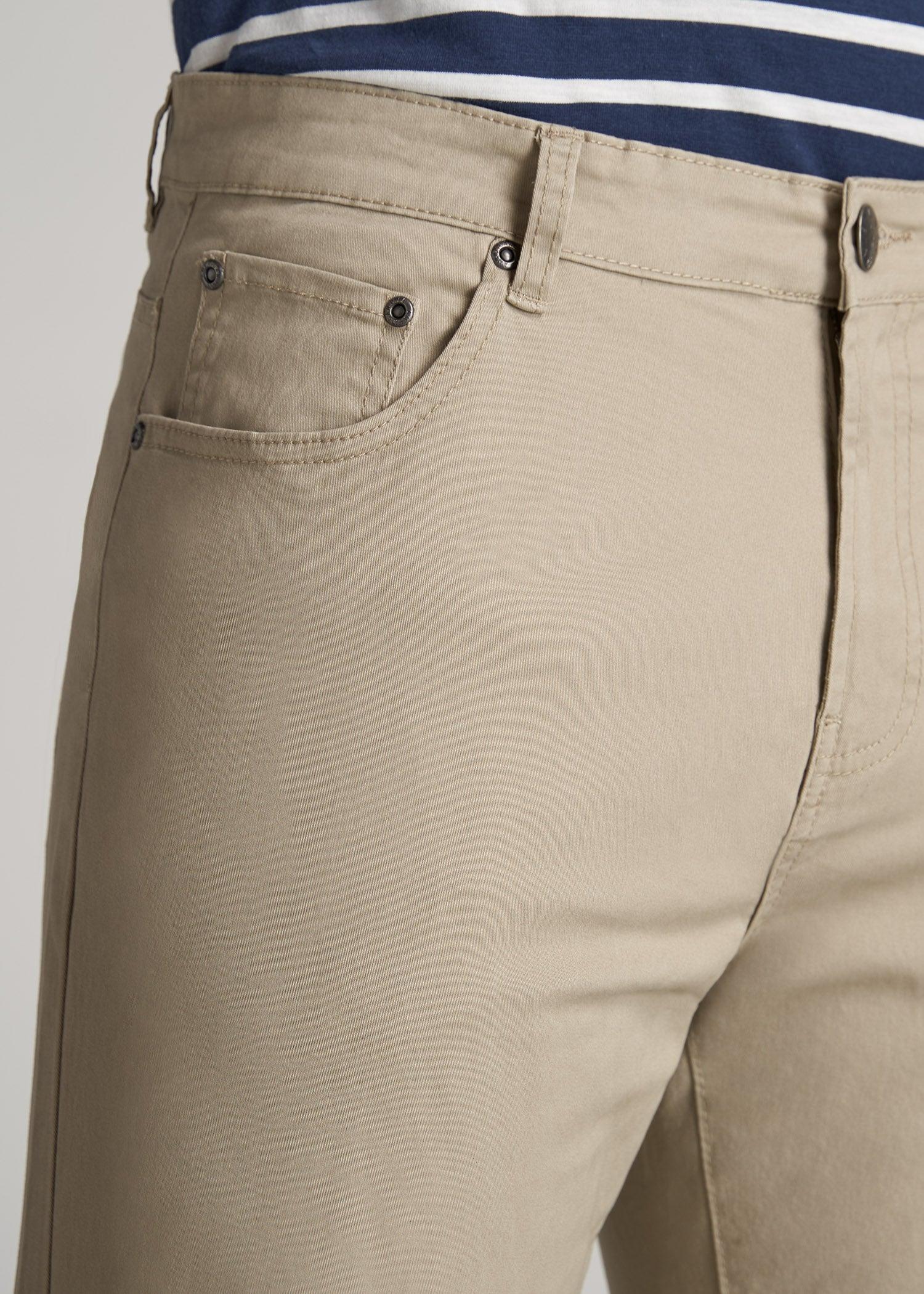 J1 STRAIGHT Leg Five-Pocket Pants for Tall Men in Marine Navy Male Product Image