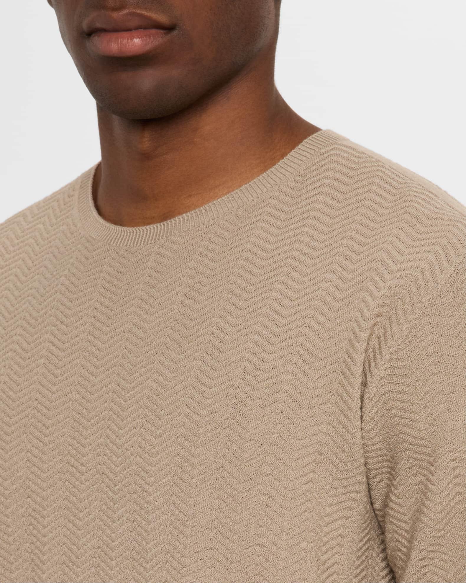Men's Wool Chevron Crewneck Sweater Product Image